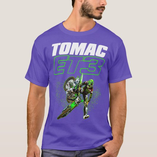 Tomac Motocross  ET3 Supercross Tee Tシャツ (正面)