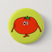 Tomato氏 缶バッジ (正面)