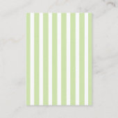 Tomato baby shower - diaper raffle エンクロージャーカード (裏面)