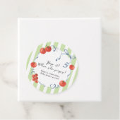 Tomato Baby Shower Pop it! When she pops フェイバータグ (インサイチュ)