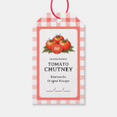 Tomato Chutney Preserve ギフトタグ (正面)
