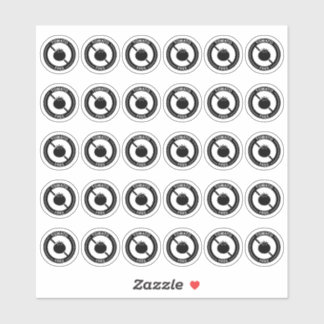 Tomato Free Wedding Place Card Mini Food Allergy シール