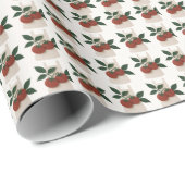 Tomato Garden Kitchen Gift Wrapping Paper ラッピングペーパー (ロールコーナー)