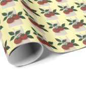 Tomato Garden Kitchen Gift Wrapping Paper ラッピングペーパー (ロールコーナー)