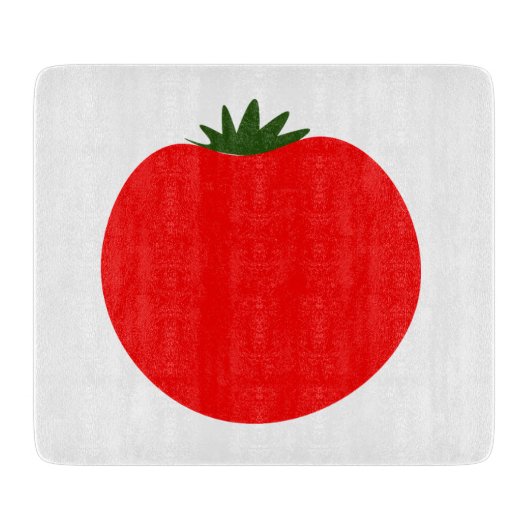 Tomato Glass cutting board カッティングボード (正面)