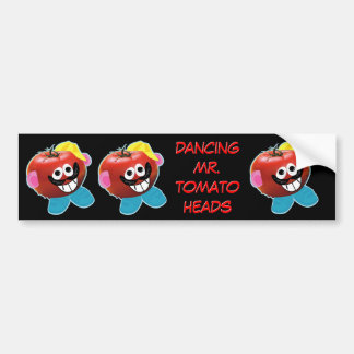 Tomato Head氏のユーモアのあるなパロディのバンパーステッカー バンパーステッカー
