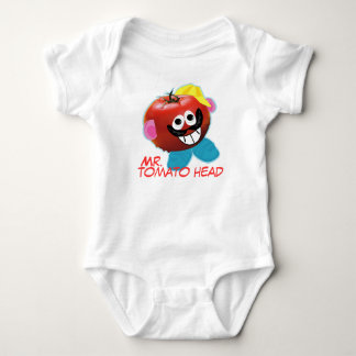 Tomato Head氏の漫画のTシャツ ベビーボディスーツ