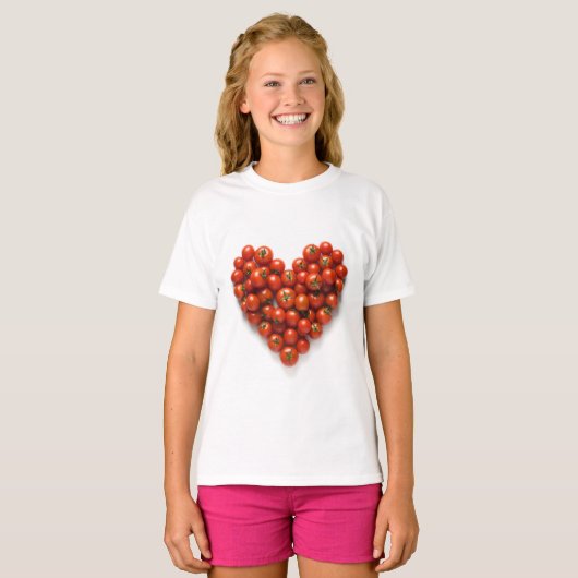 Tomato Heart Tシャツ (正面フル)