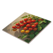 Tomato Plant Gardening Themed Summer Vibes タイル (側面)