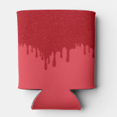 Tomato Red Drip Can Cooler – Customizable 缶クーラー (裏面)