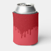Tomato Red Drip Can Cooler – Customizable 缶クーラー (缶裏面)