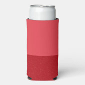 Tomato Red Duo-Tone Customizable Can Cooler スリム缶クーラー (Seltzer正面)