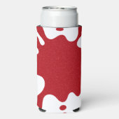 Tomato Red Splash on White Can Cooler スリム缶クーラー (Seltzer裏面)