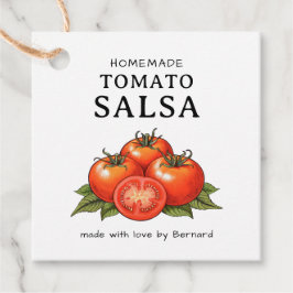 Tomato Salsa label フェイバータグ