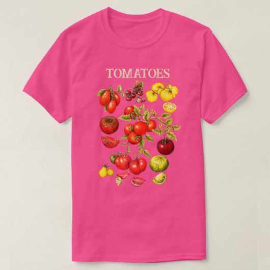 Tomatoes Funny Gardener Garden Gardening Tomato Bo Tシャツ (デザイン正面)