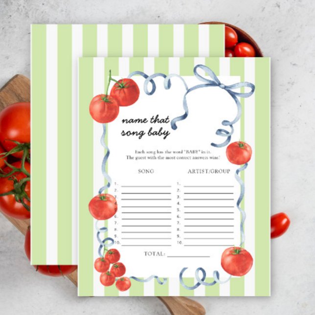 Tomatoes - Name that Baby Song (クリエイターアップロード済み)