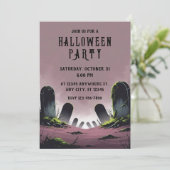 Tombstoneハローウィンパーティ 招待状 (スタンド正面)