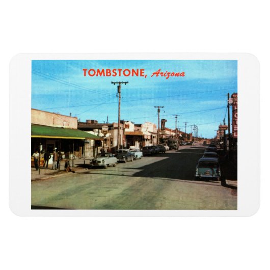 Tombstone AZヴィンテージ マグネット (横)