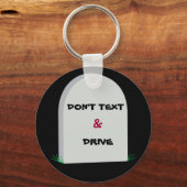 tombstone, DO NOT文字, &, DRIVEキーチェーン キーホルダー (正面)