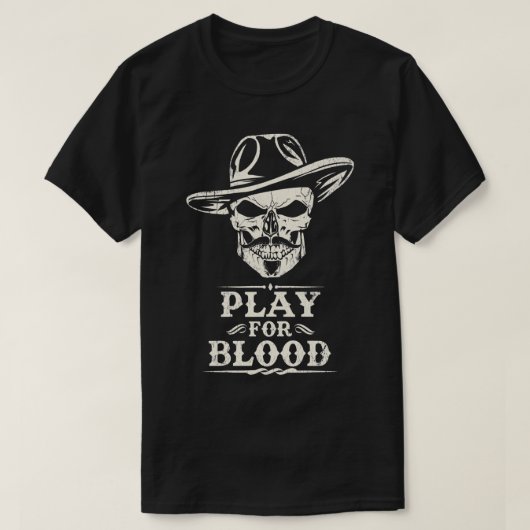 Tombstone Doc 遊 Holiday for Blood Tシャツ (デザイン正面)