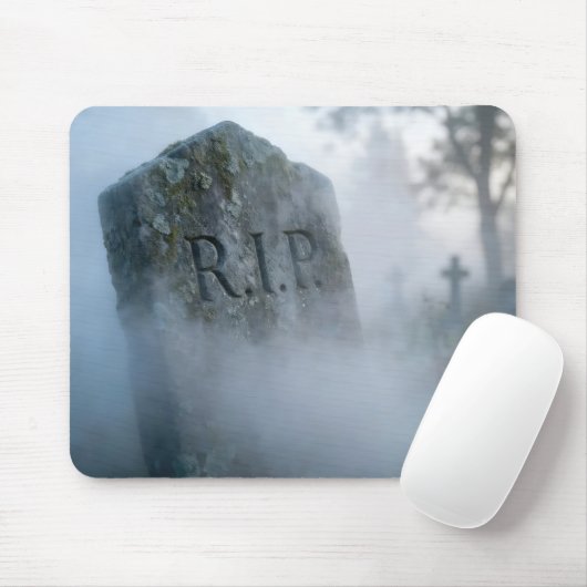 Tombstone In Mist マウスパッド (マウス)