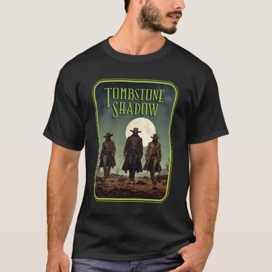 Tombstone Shadow - 3つのHombres #2 Tシャツ (正面)