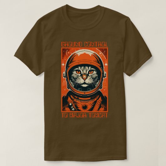 Tomcatへのグランドコ専攻のントロール Tシャツ (デザイン正面)