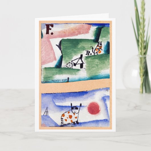 Tomcat's Turf, Paul Klee カード (正面)