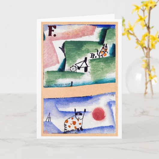 Tomcat's Turf, Paul Klee カード (黄色い花)