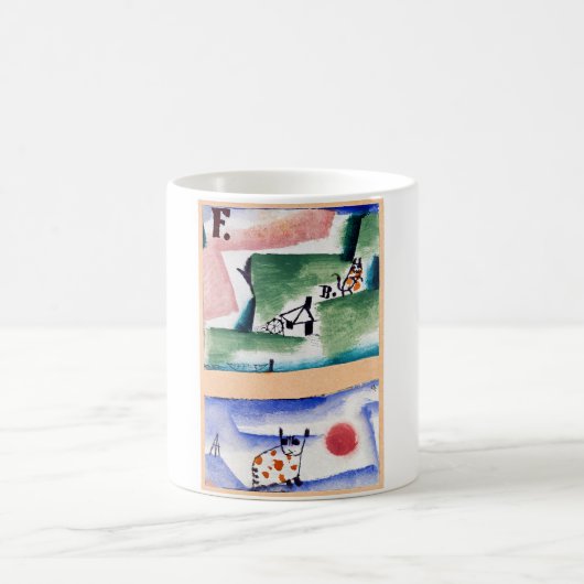 Tomcat's Turf, Paul Klee コーヒーマグカップ (中央)