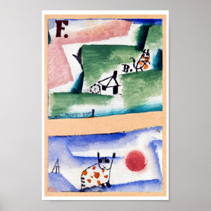 Tomcat's Turf, Paul Klee ポスター