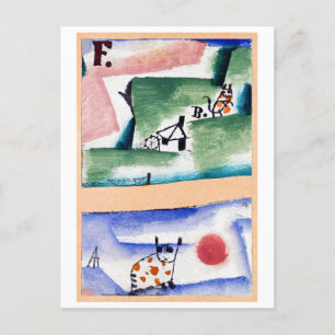 Tomcat's Turf, Paul Klee ポストカード