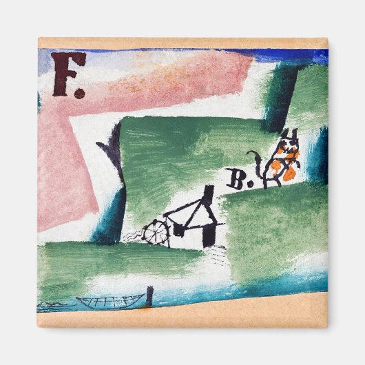 Tomcat's Turf, Paul Klee マグネット (正面)