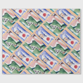 Tomcat's Turf, Paul Klee ラッピングペーパー (フラット)
