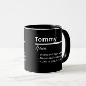 Tommy Boy Name Definition Personalized Mug マグカップ (正面右)