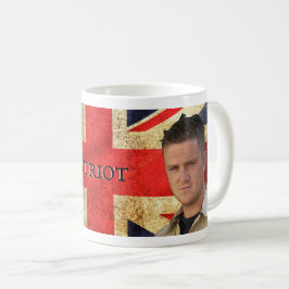 Tommy Robinson - One True Patriot （フラグ付き） Mug コーヒーマグカップ