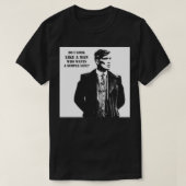 Tommy Shelby Canvas Print Tシャツ (デザイン正面)