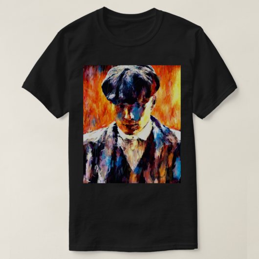 Tommy Shelby Peaky Bli、グレース・ブラザーズ Tシャツ (デザイン正面)