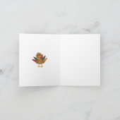 Tommy Turkey Loves Pie シーズンカード (内部)