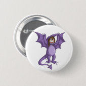 Tommydactyle 缶バッジ (正面&裏面)