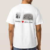 tommyheartgleeclub.com tシャツ (裏面)