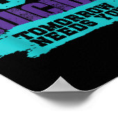 Tomorrow Needs You _ Suicide Prevention Awareness  ポスター (角)