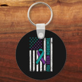 Tomorrow Needs You Suicide Prevention Awareness Me キーホルダー (正面)