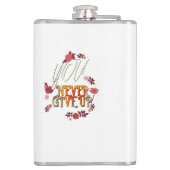 Tomorrow Will Be Better フラスク (裏面)