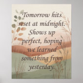 Tomorrows ポスター (正面)