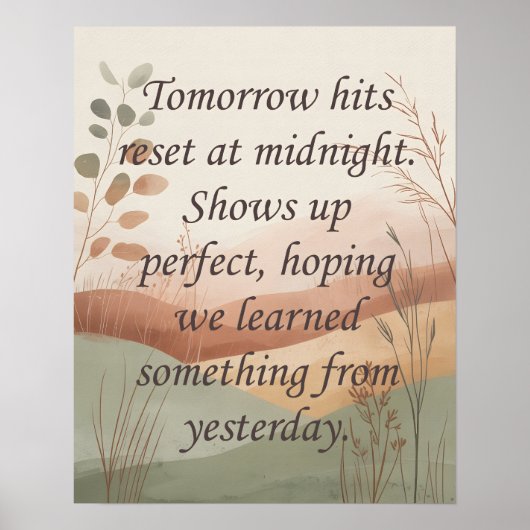 Tomorrows ポスター (正面)