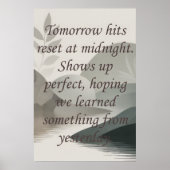 Tomorrows ポスター (正面)