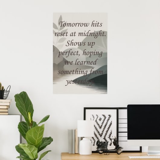 Tomorrows ポスター (ホームオフィス)