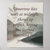 Tomorrows  poster ポスター (正面)