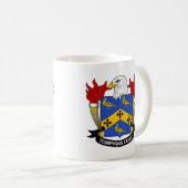 Tompkinsの家紋 コーヒーマグカップ (正面右)